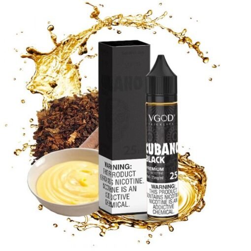 VGOD Cubano Black SaltNic Vape Juice