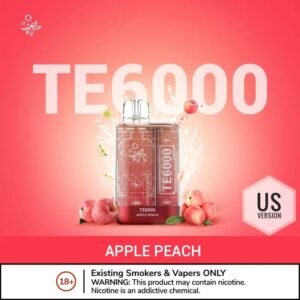 Elf Bar TE6000 Disposable Vape Apple Peach