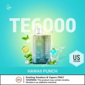 Elf Bar TE6000 Disposable Vape Hawain Punch