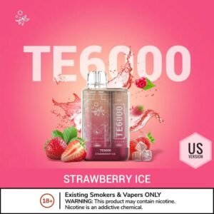 Elf Bar TE6000 Disposable Vape Strawberry Ice