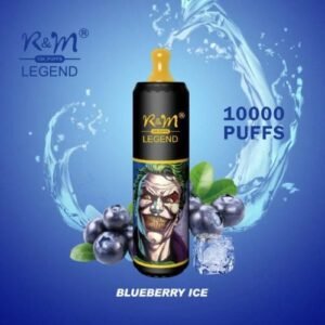 R&M Legend 10000 Puffs Disposable Vape Blueberry Ice