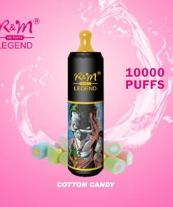 R&M Legend 10000 Puffs Disposable Vape Cotton Candy