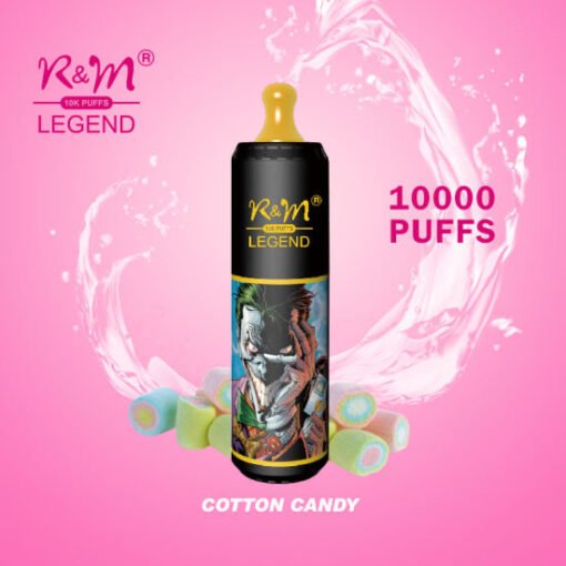 R&M Legend 10000 Puffs Disposable Vape Cotton Candy