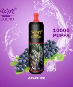 R&M Legend 10000 Puffs Disposable Vape Grape Ice