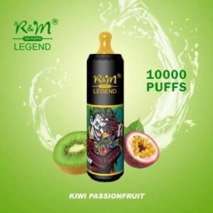 R&M Legend 10000 Puffs Disposable Vape Kiwi Passion Fruit