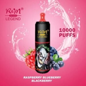 R&M Legend 10000 Puffs Disposable Vape Raspberry Blueberry