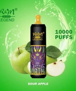 R&M Legend 10000 Puffs Disposable Vape Sour Apple