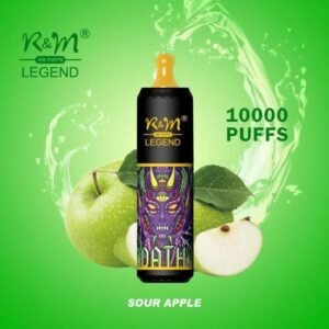 R&M Legend 10000 Puffs Disposable Vape Sour Apple