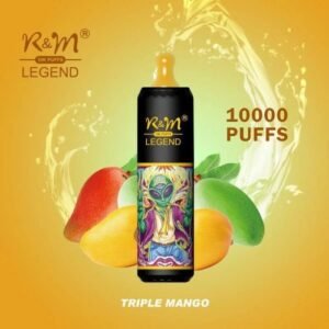 R&M Legend 10000 Puffs Disposable Vape Tripple Mango