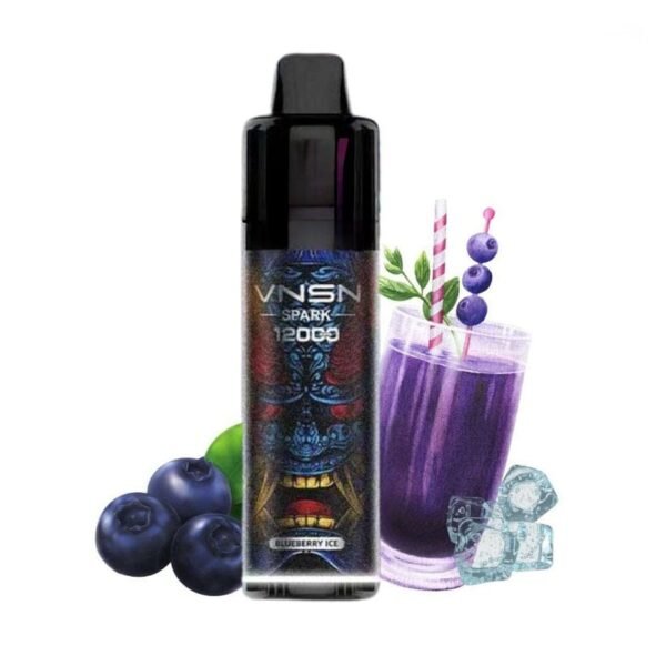 VNSN Spark 12000 Puffs Disposable Vape Blueberry Ice