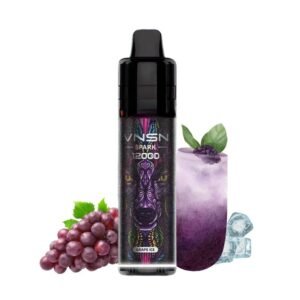 VNSN Spark 12000 Puffs Disposable Vape Grape Ice