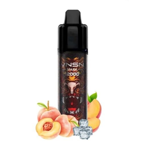 VNSN Spark 12000 Puffs Disposable Vape Peach Ice