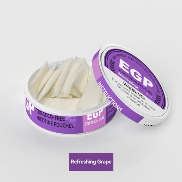  EGP Oral Nicotine Pouches Refreshing Grape