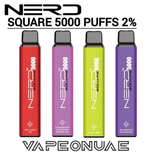 NERD SQUARE 5000 Puffs Disposable Vape