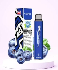 NERD SQUARE 5000 Puffs Disposable Vape Blueberry