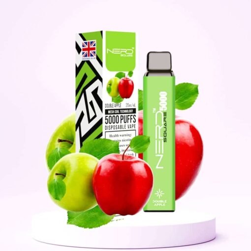 NERD SQUARE 5000 Puffs Disposable Vape Double Apple