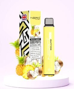 NERD SQUARE 5000 Puffs Disposable Vape Pina Colada