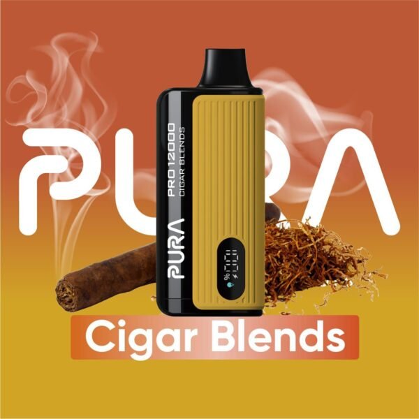 Pura 12000 Puffs Disposable vape Cigar Blend
