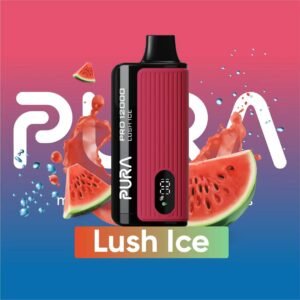 Pura 12000 Puffs Disposable vape Lush Ice