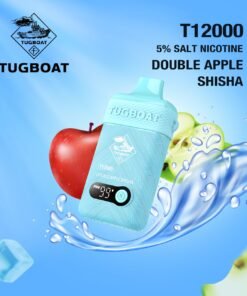 Tugboat T12000 Disposable Vape Double Apple Shisha