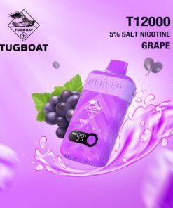 Tugboat T12000 Disposable Vape Grape