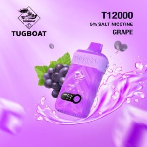 Tugboat T12000 Disposable Vape Grape