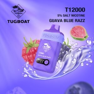 Tugboat T12000 Disposable Vape Guava Blue Razz