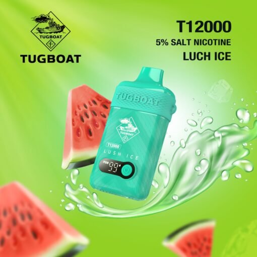 Tugboat T12000 Disposable Vape Lush Ice