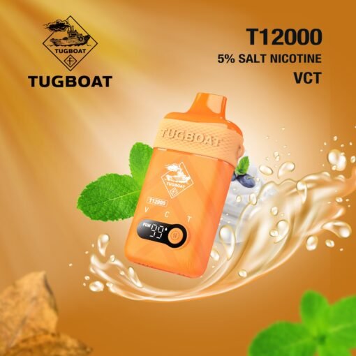 Tugboat T12000 Disposable Vape VCT