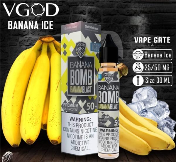 VGOD Salt-Nic Iced Banana Bomb