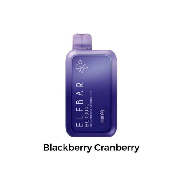 ELF BAR BC10000 Puffs Disposable Vape Blackberry Cranberry