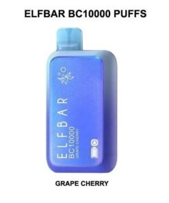 ELF BAR BC10000 Puffs Disposable Vape Grape Cherry