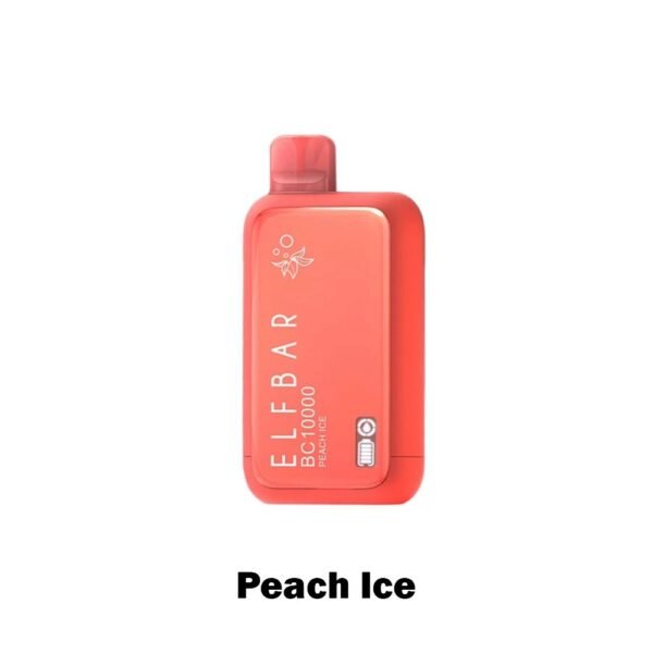 ELF BAR BC10000 Puffs Disposable Vape Peach Ice