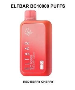 ELF BAR BC10000 Puffs Disposable Vape Red Berry Cherry