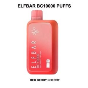ELF BAR BC10000 Puffs Disposable Vape Red Berry Cherry