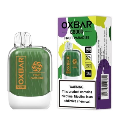 OXBAR G8000 Puffs Disposable Vape Fruit Paradise