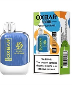 OXBAR G8000 Puffs Disposable Vape Peach Blue Razz