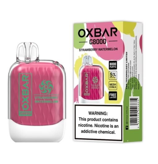 OXBAR G8000 Puffs Disposable Vape strawberry Watermelon