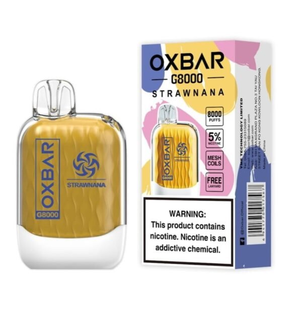 OXBAR G8000 Puffs Disposable Vape Strawana