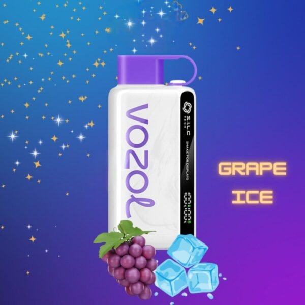 VOZOL STAR 12000 Puffs Disposable Vape Grape Ice