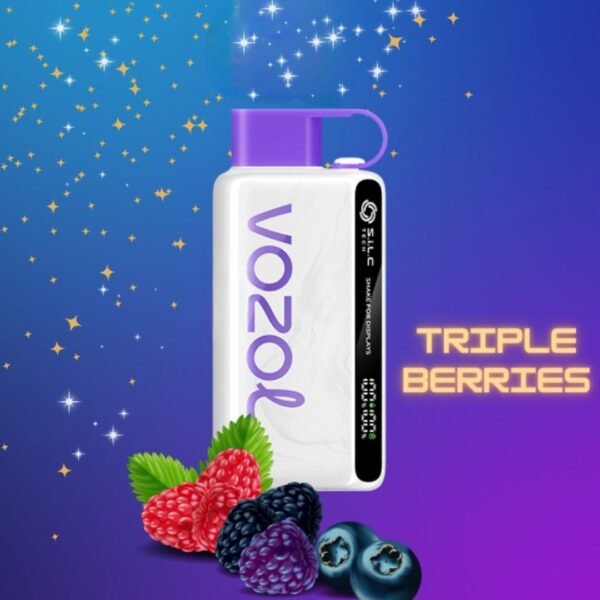 VOZOL STAR 12000 Puffs Disposable Vape Tripple Berries