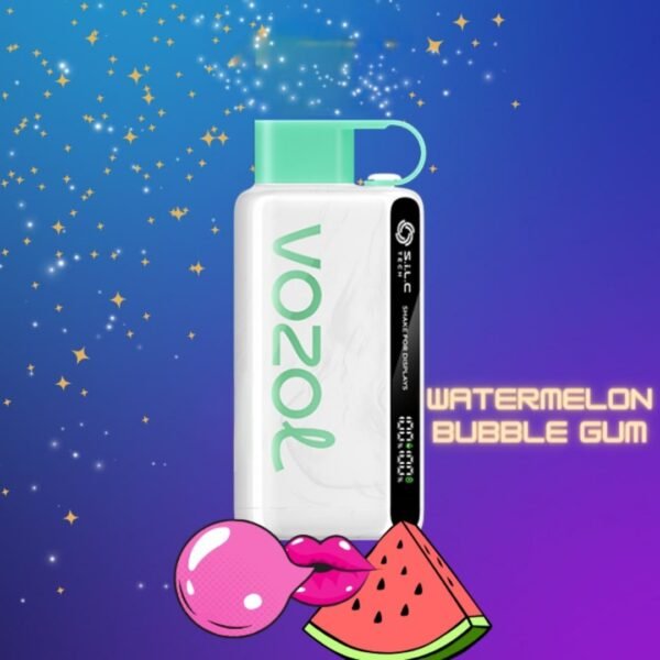 VOZOL STAR 12000 Puffs Disposable Vape Watermelon Bubble Gum