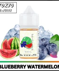 Tokyo Salt-Nic Vape Juice Ice Blueberry Watermelon