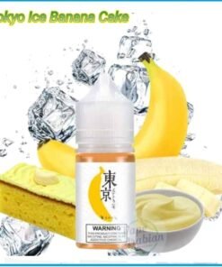 Tokyo Salt Nic Vape Juice Ice Banana Cake