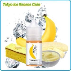 Tokyo Salt Nic Vape Juice Ice Banana Cake