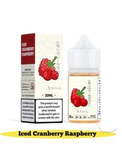 Tokyo Salt-Nic Vape Juice Ice Cranberry Raspberry