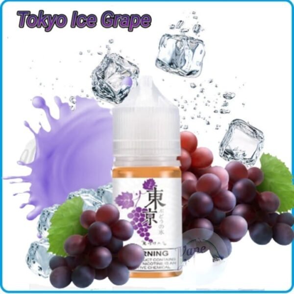 Tokyo Salt-Nic Vape Juice Ice Grape