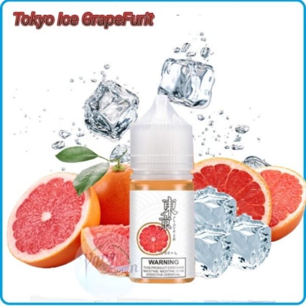 Tokyo Salt Nic Vape Juice Ice Grape Fruit