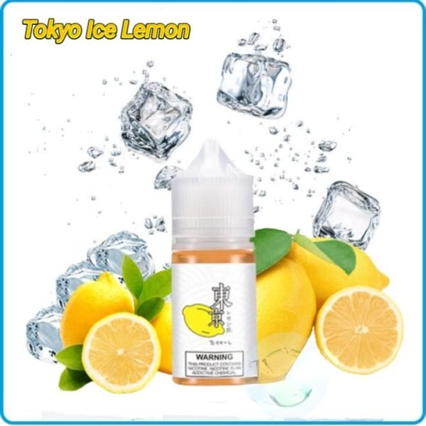 Tokyo Salt-Nic Vape Juice Ice Lemon