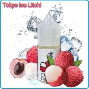 Tokyo Salt-Nic Vape Juice Ice Lychee